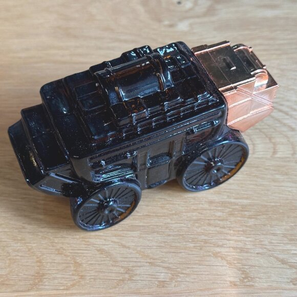 Avon Stagecoach Glass Bottle Decanter, Vintage Circa 1970s - Picture 8 of 15